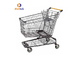 180L Heavy Duty Supermarket Shopping Trolley Cart Customized