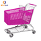200L Grocery Plastic Supermarket Trolley Colourful ODM OEM