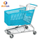 180L Half Plastic Supermarket Trolley Customizable Colour Logo