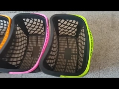 シングルハンドル 化粧品小売 ショッピング スーパーマーケット用プラスチックバスケット MT-SSB08