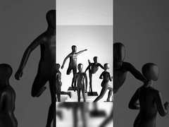 熱売り キッズマニュキン 窓のディスプレイ 販売マニュキン